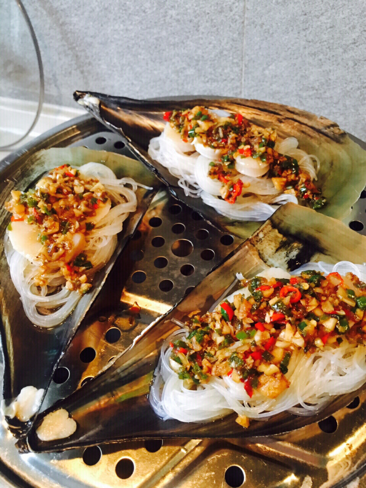 粉絲帶子的做法 粉絲帶子蒜蓉的做法 粉絲帶子的做法 粉絲帶子蒜蓉的做法