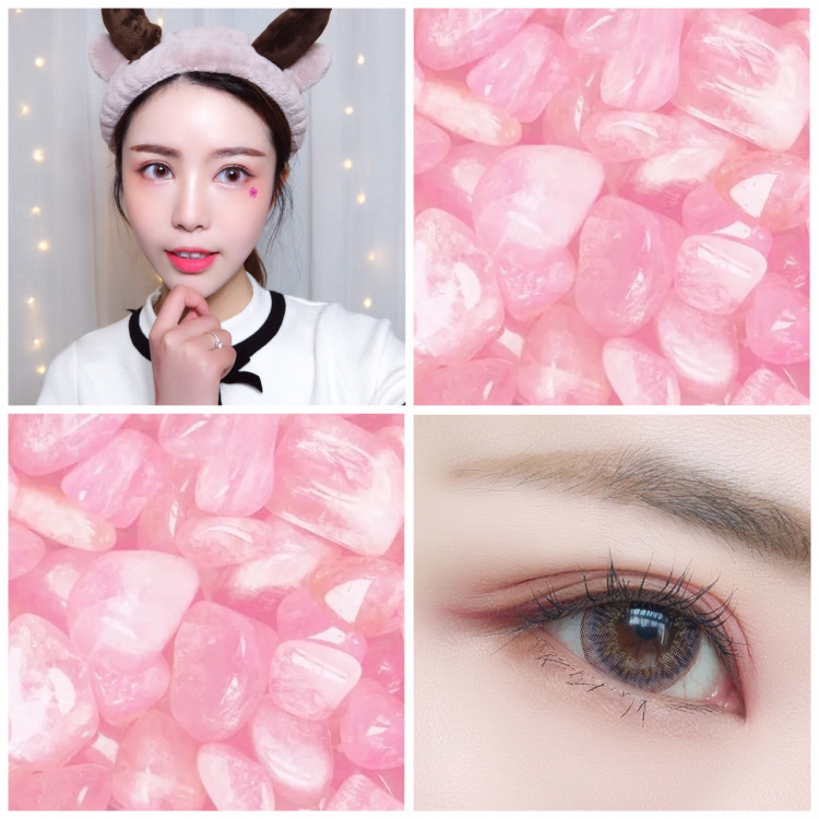 粉色美瞳效果圖 粉色美瞳好看嗎 粉色美瞳效果圖 粉色美瞳好看嗎