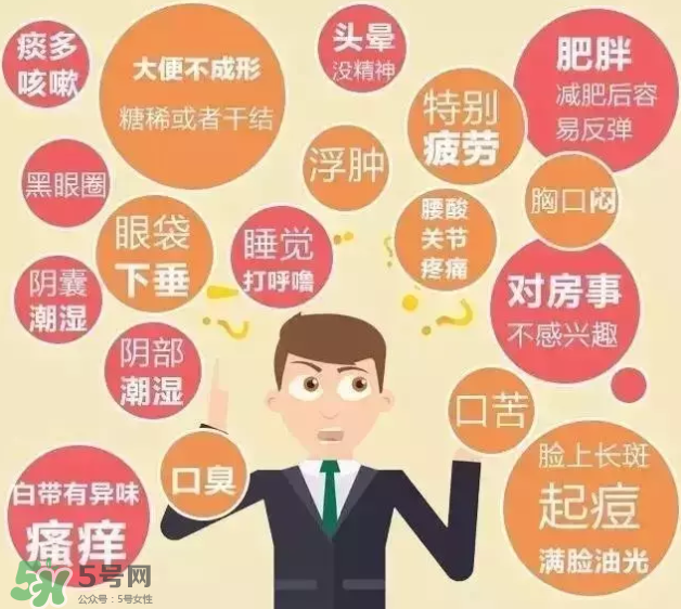 濕氣重的癥狀有哪些?濕氣是什么？