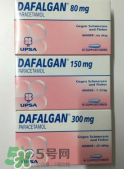 dafalgan退燒栓怎么用？dafalgan退燒栓使用說明