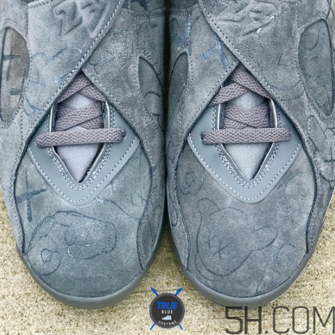 kaws與air jordan 8聯(lián)名實物什么樣？