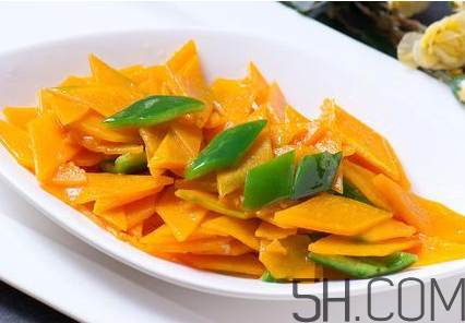 南瓜和蝦能一起吃嗎？吃南瓜皮膚變黃的原因