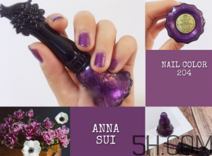 安娜蘇鳥語(yǔ)鈴鐺美甲油怎么選色？哪款好看？