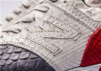 new balance 574 sport蟒蛇皮定制款實物什么樣？