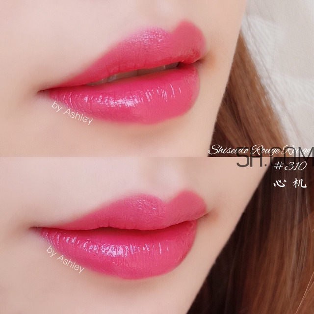 資生堂Rouge Rouge唇膏色號(hào)_試色圖 資生堂Rouge Rouge唇膏色號(hào)_試色圖