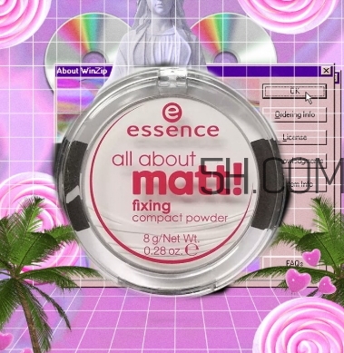 essence定妝蜜粉餅怎么用？essence粉餅使用心得