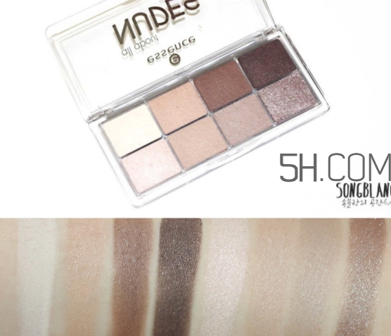 essence眼影盤哪款好看？essence八色眼影盤試色