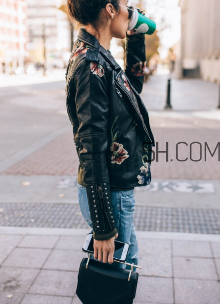 皮衣配牛仔褲好看嗎？皮衣和牛仔褲怎么搭配？