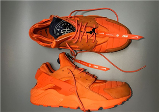 nike air huarache華萊士拉鏈款實物什么樣？