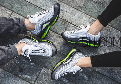 nike air max 97 neon配色上腳效果怎么樣？
