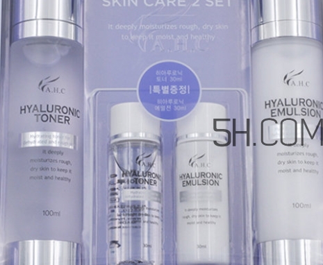 ahc神仙水乳套盒多少錢？ahc神仙水乳套裝專柜價