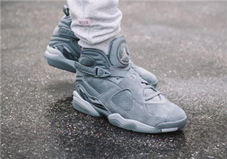 air jordan 8 retro cool grey上腳效果怎么樣？
