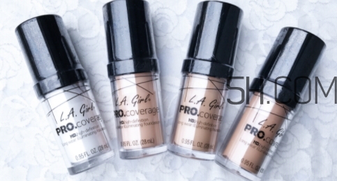 la girl洛杉磯女孩粉底液怎么樣？la girl粉底液色號(hào)試色