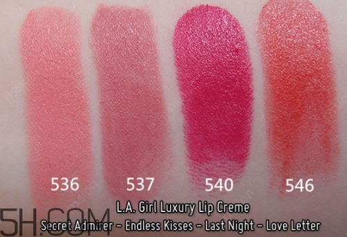 la girl洛杉磯女孩口紅色號 洛杉磯女孩口紅試色 la girl洛杉磯女孩口紅色號 洛杉磯女孩口紅試色