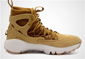 nike air footscape mid小麥配色上腳效果怎么樣？