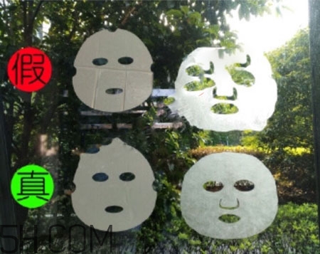 春雨面膜真假辨別圖_對比圖 春雨面膜真假辨別圖_對比圖