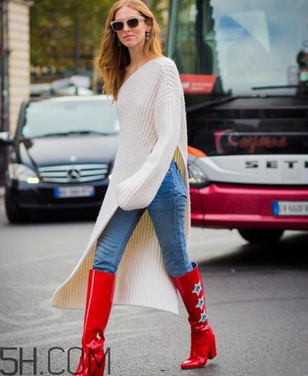 白色毛衣配什么鞋子？白色毛衣搭配鞋子圖片