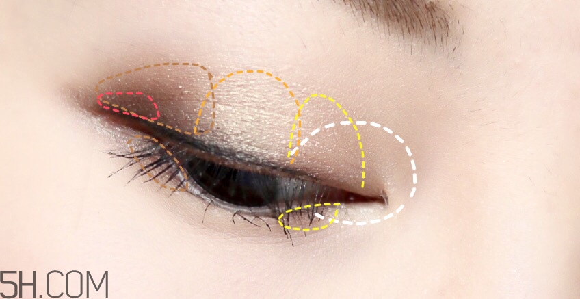 wet n wild8色眼影盤試色_畫法教程 wet n wild8色眼影盤試色_畫法教程