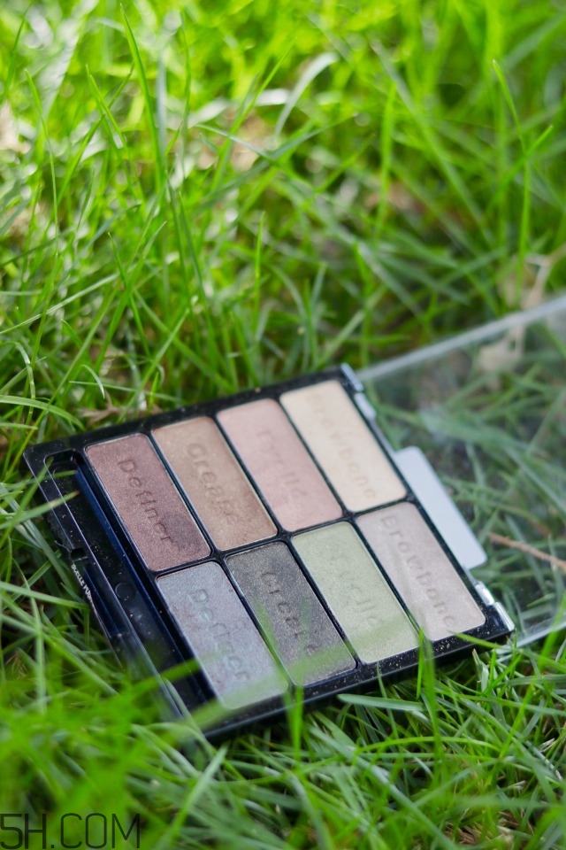 wet n wild8色眼影盤試色_畫法教程 wet n wild8色眼影盤試色_畫法教程