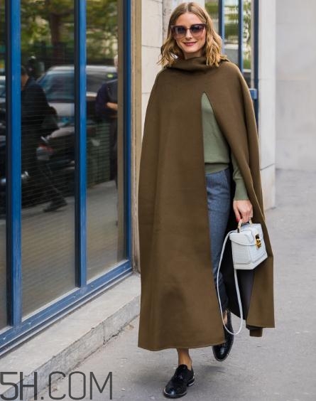 斗篷外套怎么搭配？斗篷外套搭配圖片