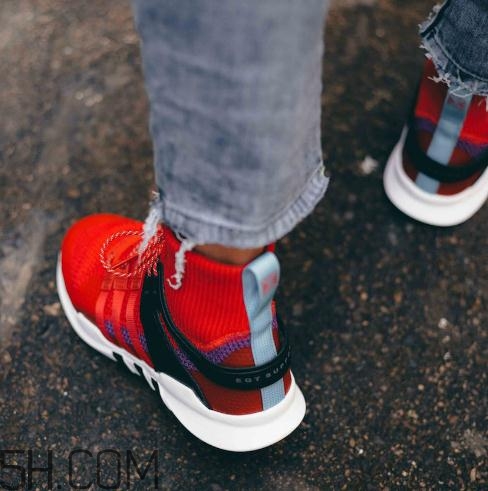 adidas eqt support adv中筒襪套款上腳效果怎么樣？