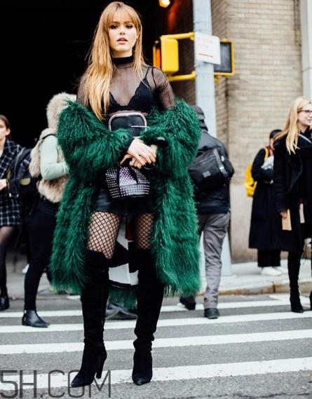 中長款皮草怎么搭配？中長款皮草搭配圖片