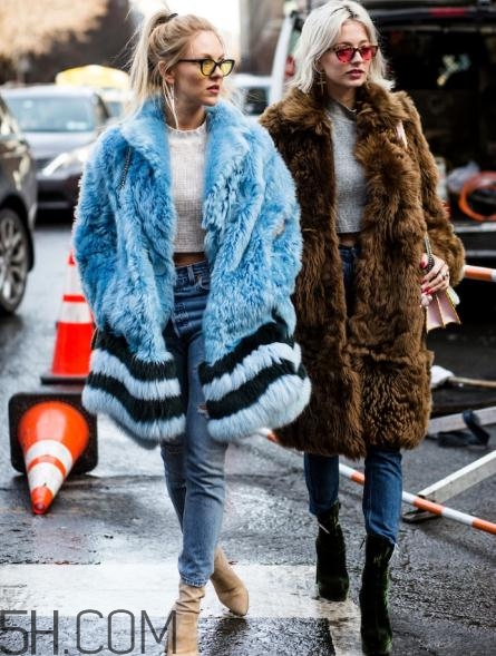 中長款皮草怎么搭配？中長款皮草搭配圖片