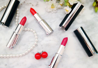 紀(jì)梵希小羊皮唇膏試色_三支新色首發(fā)