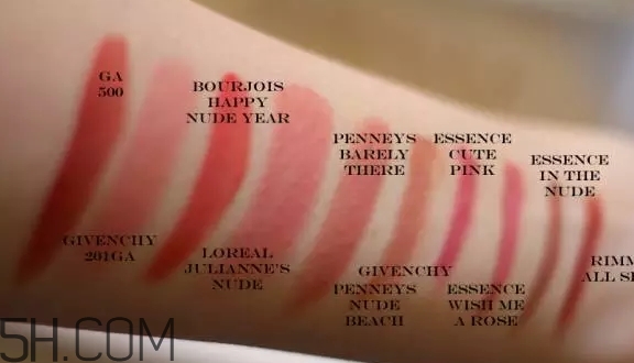 裸粉色口紅哪個牌子好？裸粉色口紅推薦