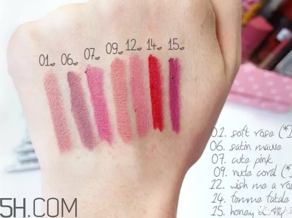裸粉色口紅哪個牌子好？裸粉色口紅推薦