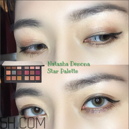 natasha denona星星眼影盤眼妝怎么畫_眼妝教程 natasha denona星星眼影盤眼妝怎么畫_眼妝教程