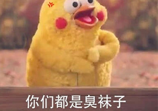 你們都是臭襪子什么意思？你們都是臭襪子表情包