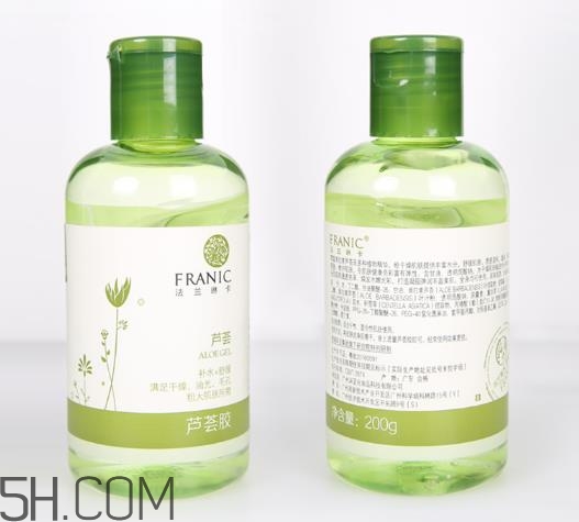 法蘭琳卡蘆薈膠怎么用？法蘭琳卡蘆薈膠有幾種？