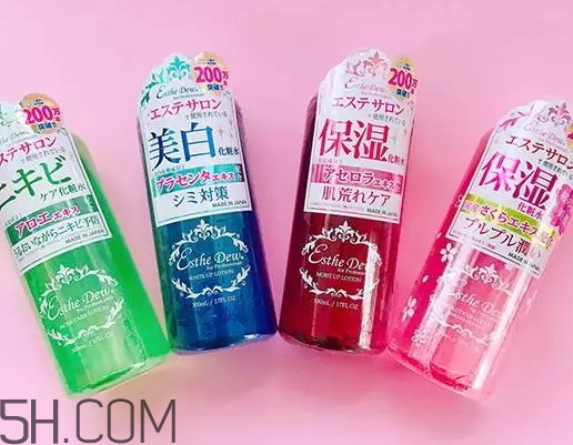 esthe dew爽膚水哪個顏色好？esthe dew化妝水不同顏色區(qū)別
