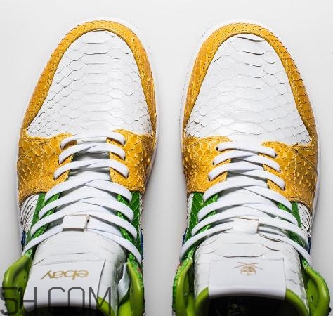 air jordan 1 ebay蟒蛇皮紋款怎么買？