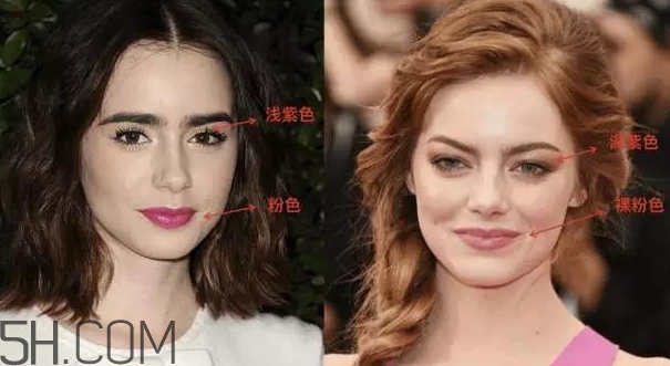 眼影和口紅怎么搭配？眼影和口紅搭配