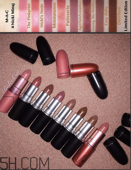 mac nicki minaj唇膏色系大全_mac nicki minaj唇膏哪個(gè)顏色好看