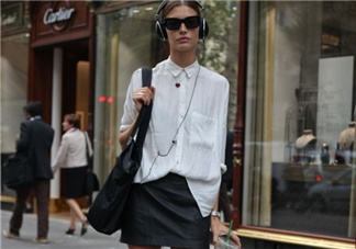 皮裙搭配什么鞋子好看？皮裙搭配鞋子圖片