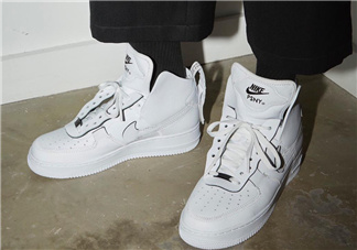 psny與nike air force 1 high聯(lián)名款實物上腳效果怎么樣？
