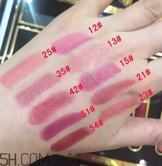 whoo后口紅12和13號色哪個好看？whoo后口紅25號好用嗎？