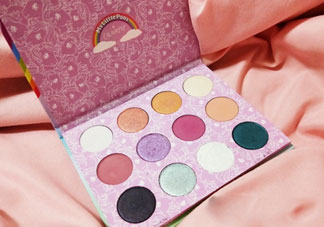 colourpop小馬寶莉眼影盤色號_試色圖