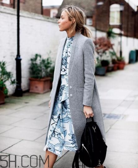 灰色大衣怎么搭配？灰色大衣穿搭圖片