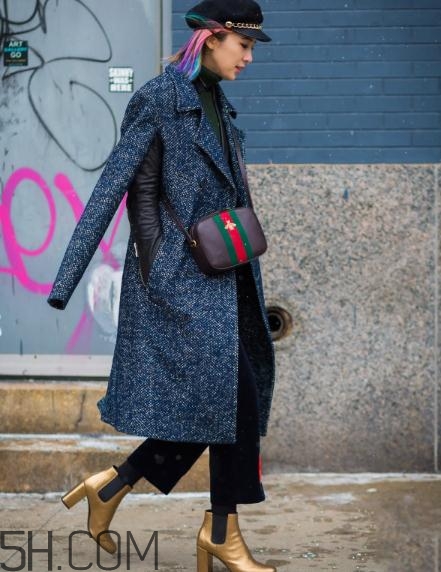 毛呢大衣配闊腿褲好看嗎？毛呢大衣搭配闊腿褲圖片