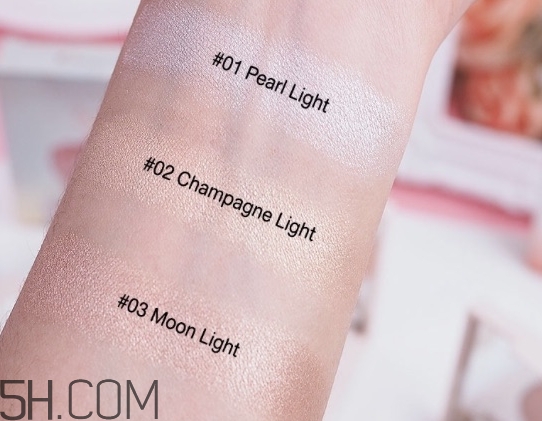 cute press美女與野獸高光色號(hào)_試色圖 cute press美女與野獸高光色號(hào)_試色圖