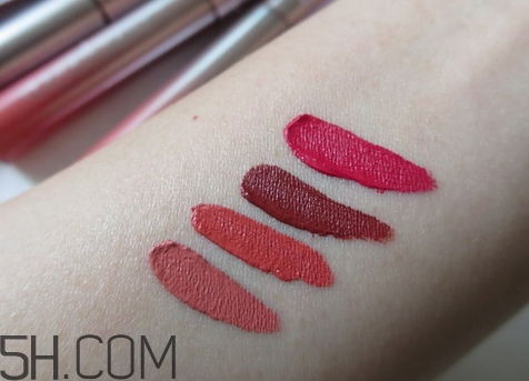 cute press美女與野獸唇釉色號_試色圖 cute press美女與野獸唇釉色號_試色圖