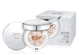 age20s氣墊好用嗎？age20愛敬水粉霜真假辨別對比圖