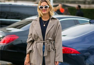 格子大衣搭配什么鞋子？格子大衣搭配鞋子圖片