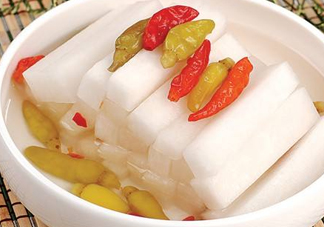 泡蘿卜用自來水還是冷開水？泡蘿卜的功效與作用