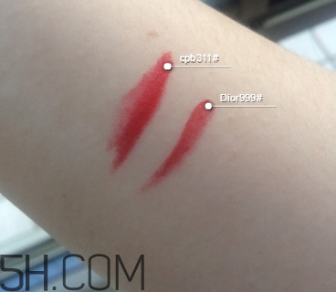 迪奧999和cpb311哪個好看？cpb奢華艷光唇膏價格多少錢？