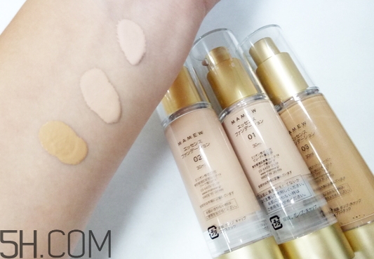 mamew粉底液色號(hào)_mamew粉底液試色圖 mamew粉底液色號(hào)_mamew粉底液試色圖